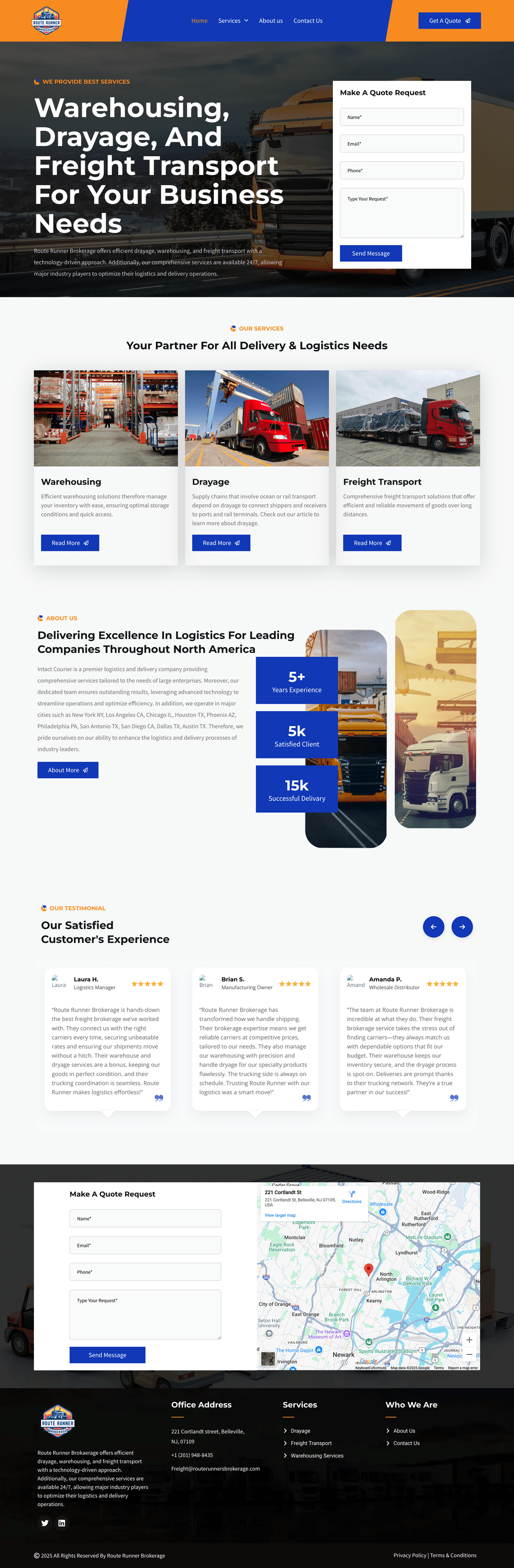 Route Runner Brokerage - Your Logistics Partner