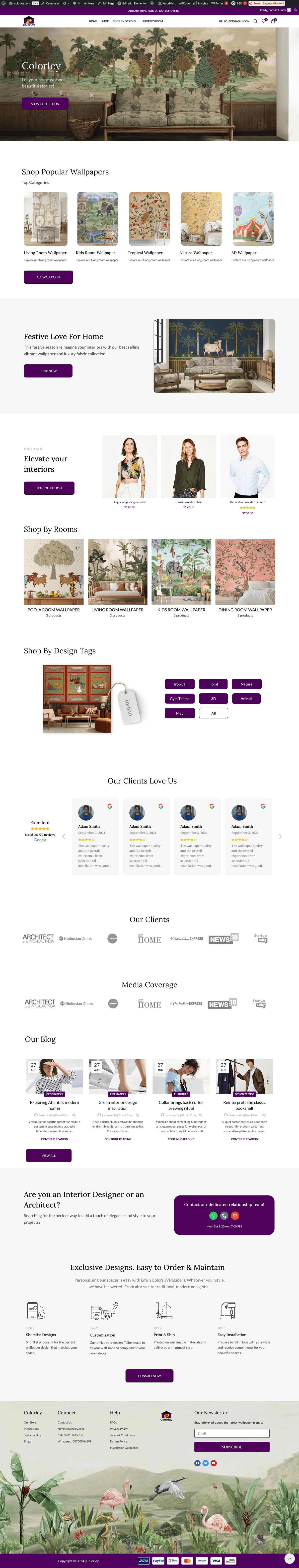 Colorley - E-commerce Store